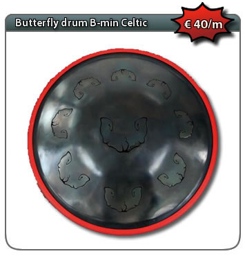 Butterfly drum